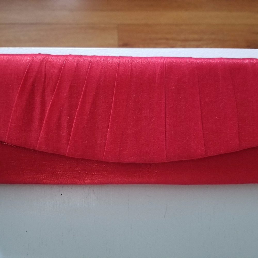 Red Clutch Purse